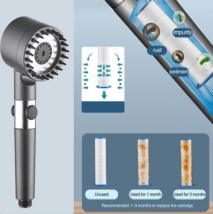 Skin and hair Rejuvenating Shower Head