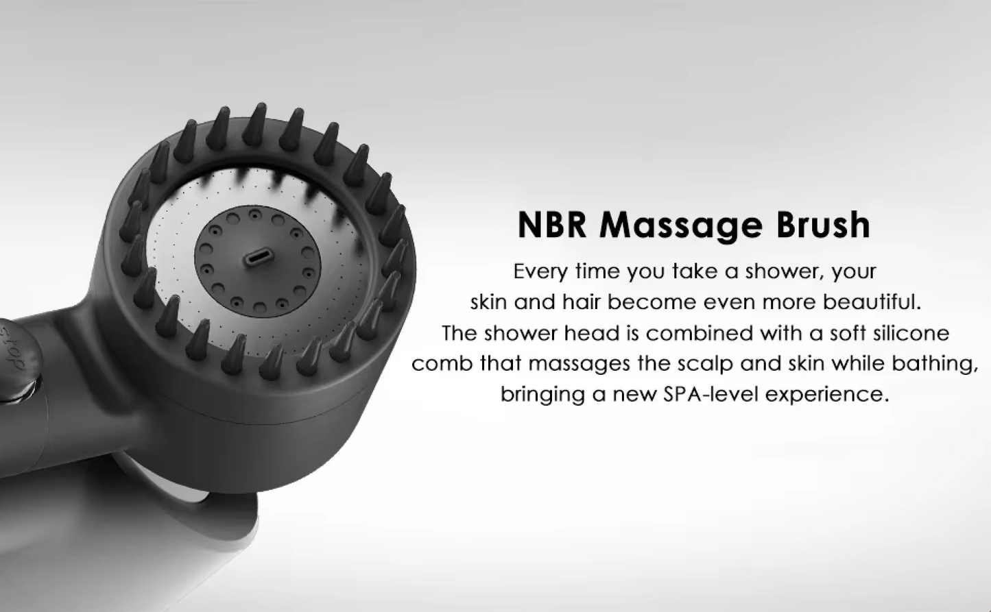 Skin and hair Rejuvenating Shower Head